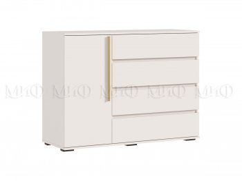 Комод 1 дверь 4 ящика (1200) Норд, кашемир (Миф) в Урае - uraj.mebel-e96.ru