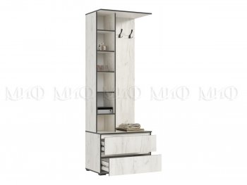 Прихожая Норд крафт белый (Миф) в Урае - uraj.mebel-e96.ru