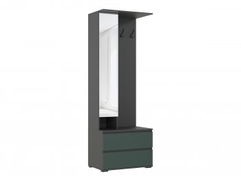 Прихожая Норд графит/изумруд (Миф) в Урае - uraj.mebel-e96.ru