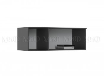 Шкаф 1200 мм 3-х ств. Норд с антресолью графит/изумруд (Миф) в Урае - uraj.mebel-e96.ru