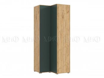 Шкаф угловой Норд крафт/изумруд (Миф) в Урае - uraj.mebel-e96.ru