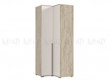Шкаф угловой Норд крафт серый/кашемир (Миф) в Урае - uraj.mebel-e96.ru