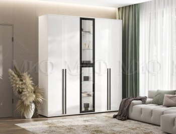 Шкаф Норд+ пенал со стеклом (Миф) в Урае - uraj.mebel-e96.ru