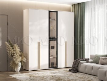 Шкаф Норд+ пенал со стеклом (Миф) в Урае - uraj.mebel-e96.ru