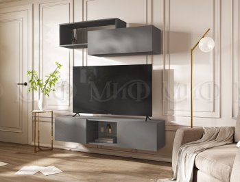 Стенка Норд-1 графит (Миф) в Урае - uraj.mebel-e96.ru