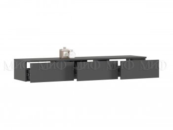 Стенка Норд-2 графит (Миф) в Урае - uraj.mebel-e96.ru