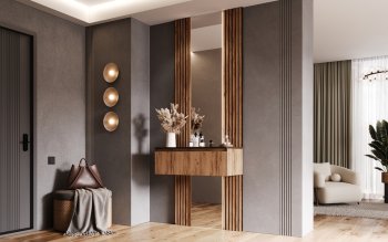 Прихожая+Тумба с зеркалом Норд (Миф) в Урае - uraj.mebel-e96.ru