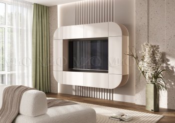 Стенка Норд (Зона ТВ), кашемир (Миф) в Урае - uraj.mebel-e96.ru