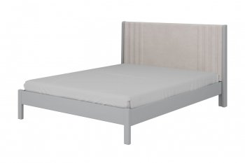 Кровать Нортан антрацит/серый шелк (БМ) в Урае - uraj.mebel-e96.ru