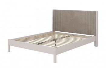 Кровать Нортан льняной/светло-серый (БМ) в Урае - uraj.mebel-e96.ru