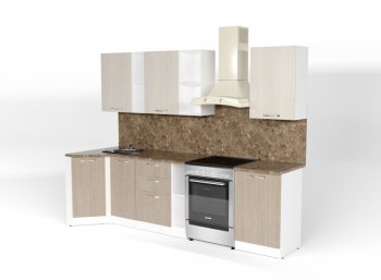 Кухонный гарнитур Ольга прайм 4 900х2000 мм (Герда) в Урае - uraj.mebel-e96.ru