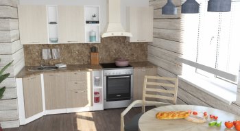 Кухонный гарнитур Ольга прайм 4 900х2000 мм (Герда) в Урае - uraj.mebel-e96.ru