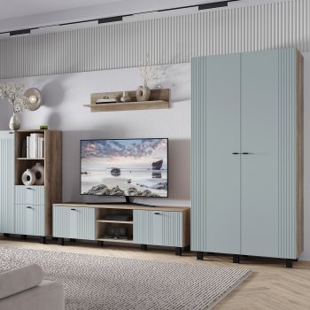 Тумба под ТВ Олива ТБ-09 шарли бриз (БТС) в Урае - uraj.mebel-e96.ru