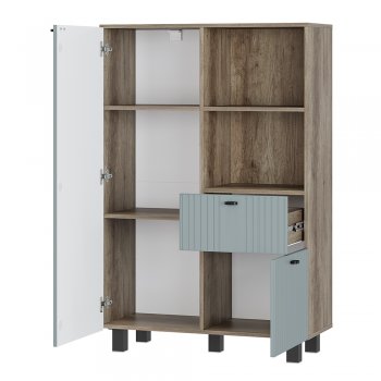 Шкаф 900 мм Олива ШК-16 шарли бриз (БТС) в Урае - uraj.mebel-e96.ru