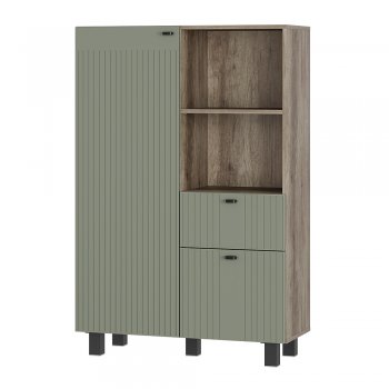 Шкаф 900 мм Олива ШК-16 эвкалипт софт (БТС) в Урае - uraj.mebel-e96.ru