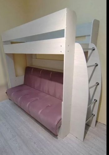 Кровать-диван 2-х ярусная Омега 17 (возможна зеркальная сборка) в Урае - uraj.mebel-e96.ru