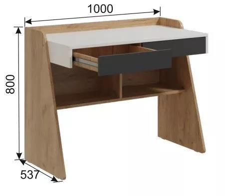 Стол письменный Омега-3 в Урае - uraj.mebel-e96.ru