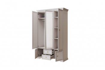 Шкаф распашной ШР 3 - 1 зеркало (БМ) в Урае - uraj.mebel-e96.ru