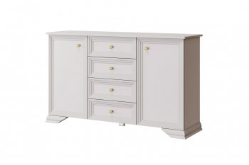 Комод 4 ящика, 2 двери Орландо (БМ) в Урае - uraj.mebel-e96.ru