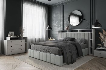Спальный гарнитур Оскар модульный (БМ) в Урае - uraj.mebel-e96.ru