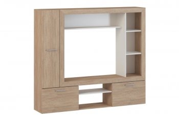 Стенка OSKAR3 дуб сонома (Генезис) в Урае - uraj.mebel-e96.ru