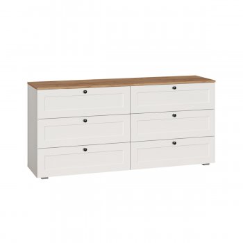 Комод Остин 16.240 белый (Моби) в Урае - uraj.mebel-e96.ru