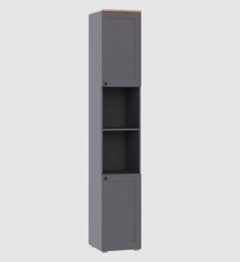 Стеллаж 16.427 Остин графит(Моби) в Урае - uraj.mebel-e96.ru