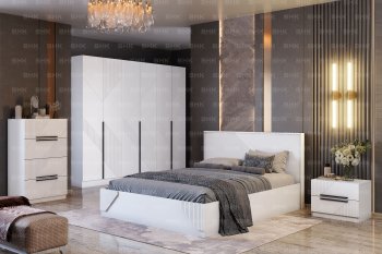 кровать двуспальная Палермо (ВНК) в Урае - uraj.mebel-e96.ru
