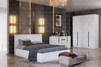 кровать двуспальная Палермо (ВНК) в Урае - uraj.mebel-e96.ru