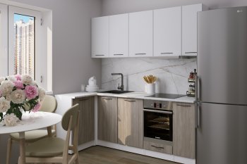 Угловой кухонный гарнитур Парма прайм 400 1100*2000 мм (Герда) в Урае - uraj.mebel-e96.ru