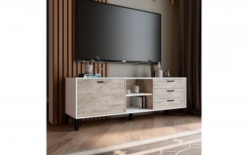 Тумба ТВ Парус-9 (Текс) в Урае - uraj.mebel-e96.ru