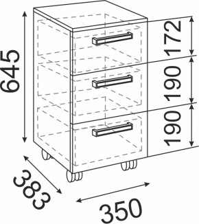 Подростковая мебель Волкер модульная (Риннер) в Урае - uraj.mebel-e96.ru