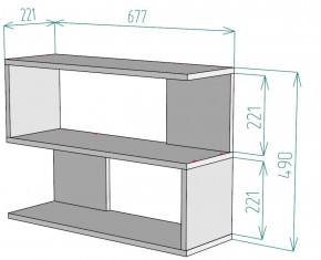 Полка S29 (ДМ) в Урае - uraj.mebel-e96.ru