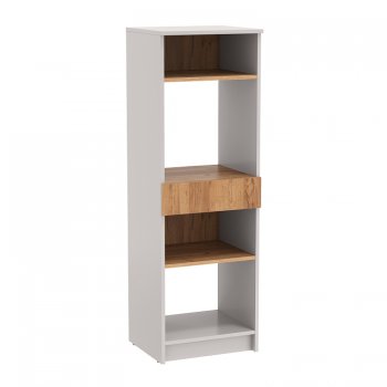 Стеллаж 89.20 Прайм (низкий с ящиком) (Олмеко) в Урае - uraj.mebel-e96.ru
