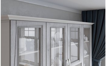 Буфет Прованс-016 (Текс) в Урае - uraj.mebel-e96.ru