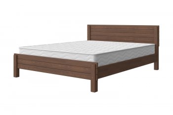Кровать из массива Рейма дуб коньяк (БМ) в Урае - uraj.mebel-e96.ru