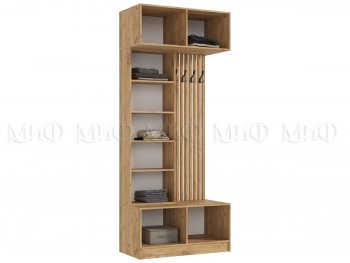 Прихожая Роджина крафт/изумруд(Миф) в Урае - uraj.mebel-e96.ru