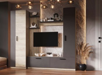 Стенка Рокси (Террикон) в Урае - uraj.mebel-e96.ru