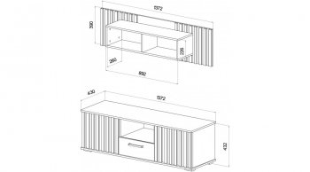 Рони Дуб вотан/Венге (Лин) в Урае - uraj.mebel-e96.ru