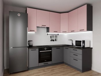 Угловой кухонный гарнитур Роза 2200*1600 мм Sanvut в Урае - uraj.mebel-e96.ru