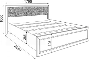 Кровать Саванна М05 (Риннер) в Урае - uraj.mebel-e96.ru