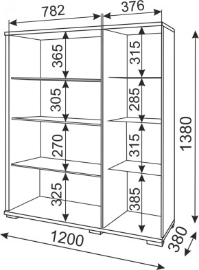 Сервант Тиффани М02 (Риннер) в Урае - uraj.mebel-e96.ru