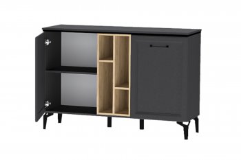 Комод 2дв Шарм К-2 антрацит (Диал) в Урае - uraj.mebel-e96.ru