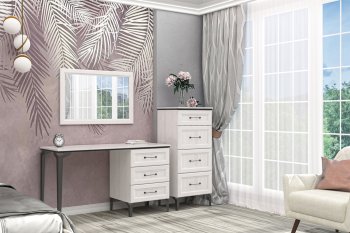 Спальный гарнитур Шарм модульный Ясень (Диал) в Урае - uraj.mebel-e96.ru