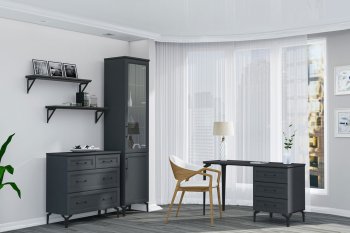 Набор детской мебели Шарм модульный Антрацит (Диал) в Урае - uraj.mebel-e96.ru
