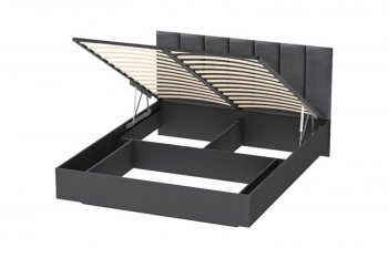 Кровать с подъемным механизмом Шарм (арт.031М1) Антрацит (Диал) в Урае - uraj.mebel-e96.ru | фото