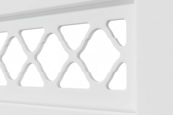 Кровать из массива Шейла белый античный (БМ) в Урае - uraj.mebel-e96.ru