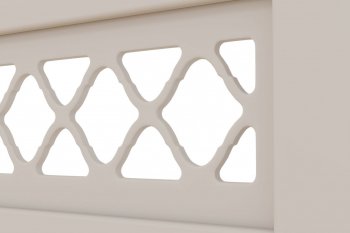 Кровать из массива Шейла льняной (БМ) в Урае - uraj.mebel-e96.ru