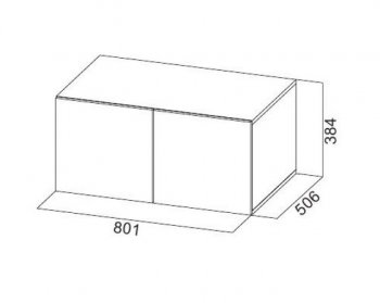 Шкаф 800 мм ШК-5 с антресолью графит (СВ) в Урае - uraj.mebel-e96.ru