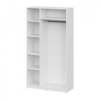 Шкаф 1200 мм 3-х ств ШК-5 белый (Арника) в Урае - uraj.mebel-e96.ru